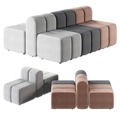 现代多人休闲布艺沙发 布艺多人沙发 拼接沙发